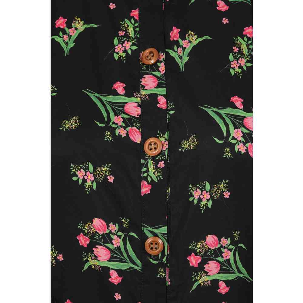 Banned - Star Jules Flare Kleid - Schwarz